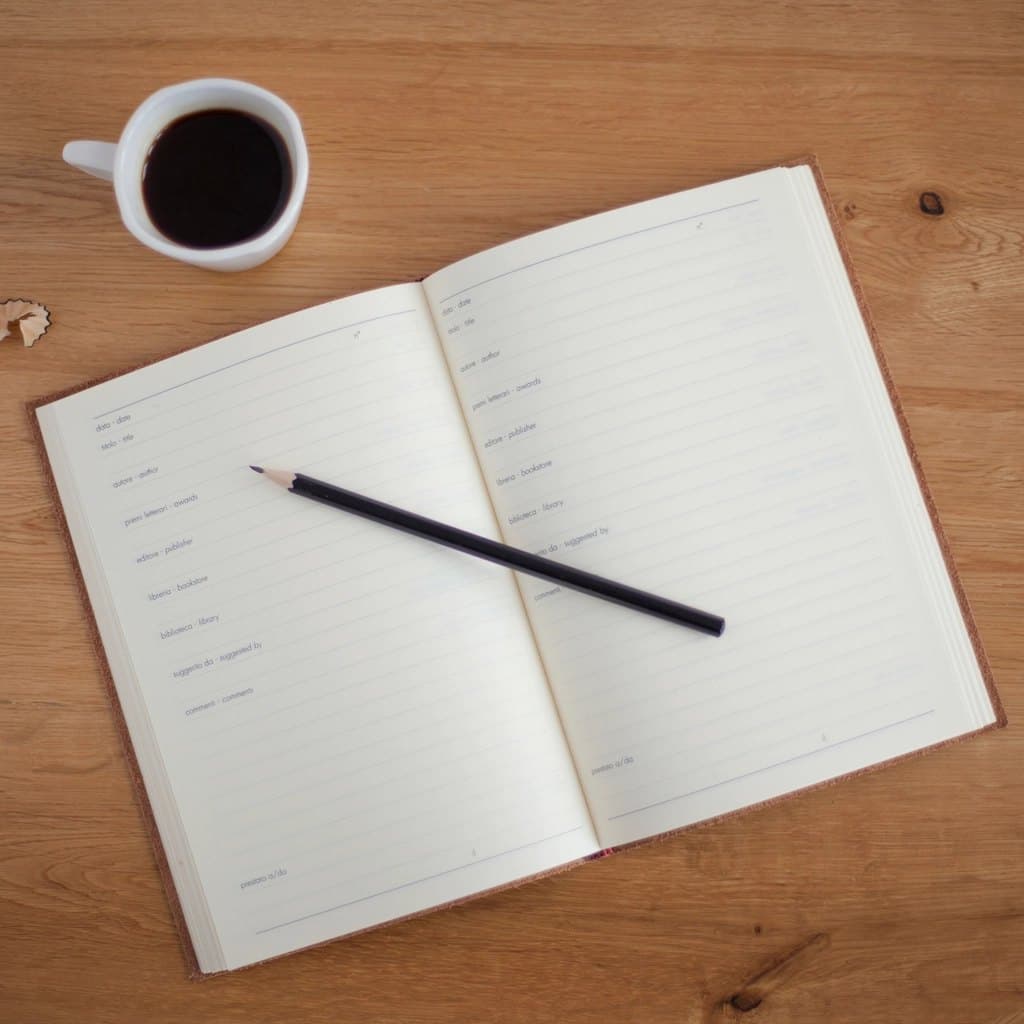 Lined Hardcover Notebook
